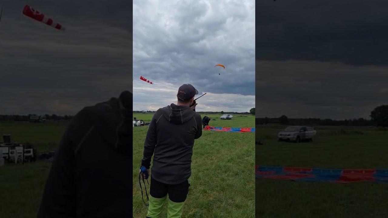 Eerste solo cursist landingsbegeleiding