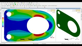 ANSYS Plain Stress |  2D Analysis in Workbench | GRS |