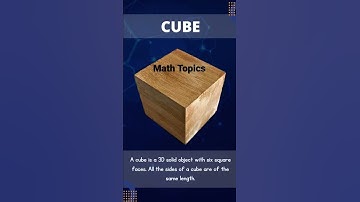 Cube Definition.