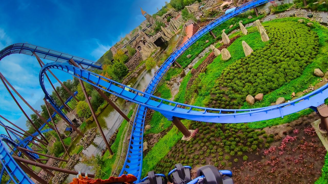 4K] FENIX - Wing Coaster - Toverland - YouTube