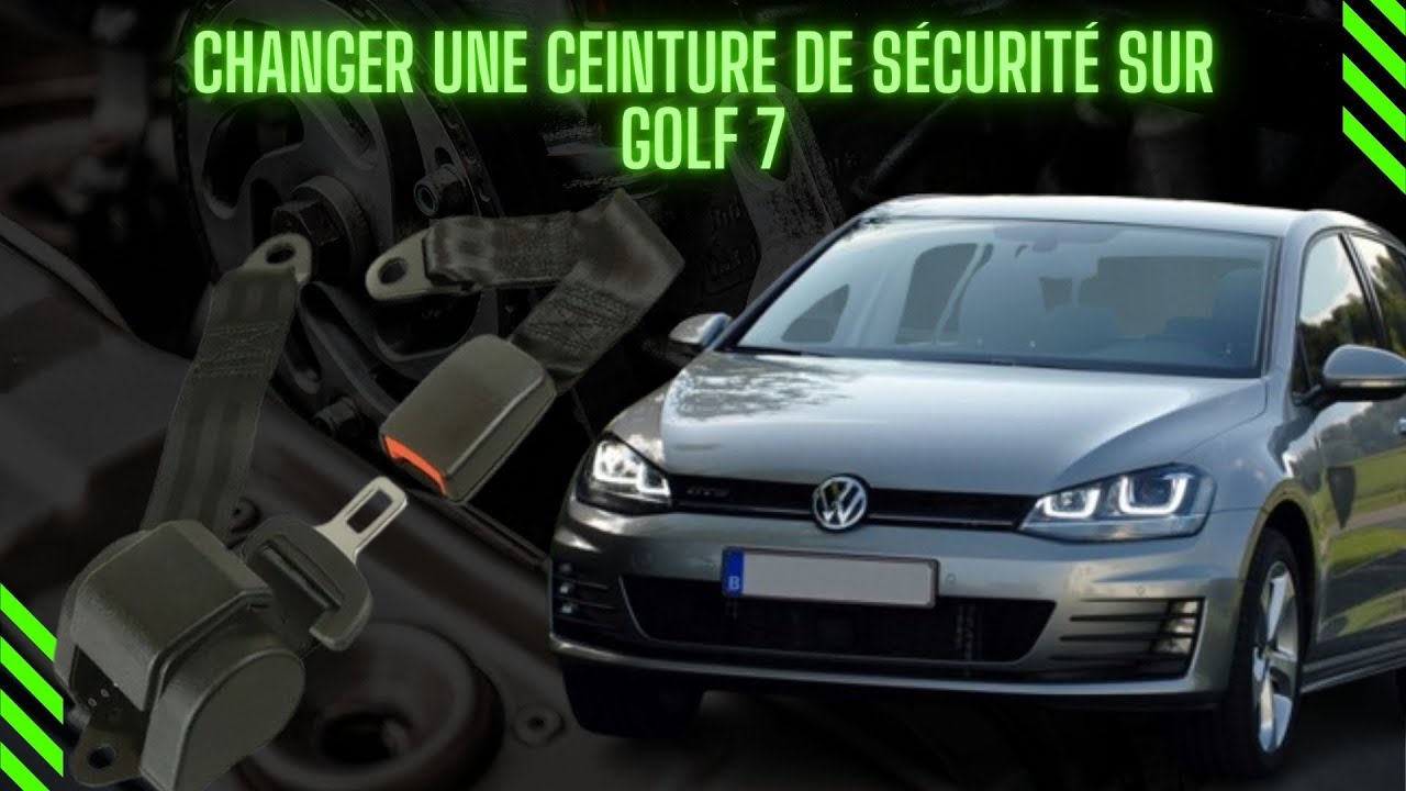 Changer une Ceinture de Sécurité sur Golf 7 YouTube — free download