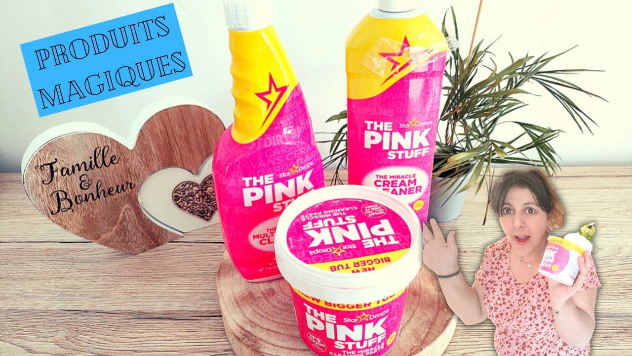 C'est quoi The Pink Stuff ? Focus sur le produit de nettoyage dingue qu'on  trouve chez Action et