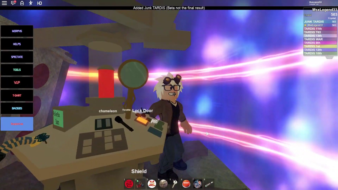 Roblox Developer Test Junk Tardis In Doctor Who 2 Regeneration Youtube - roblox doctor who adventures in time youtube