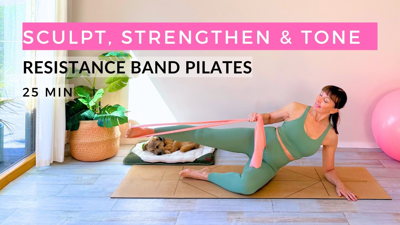 Bande D'étirement Pretty Simple – Rose – Pour Danse, Gymnastique, Pilates, Pom-pom Girl
