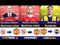 🚨ZIDANE TO BUILD NEW UNITED 🔥 CONFIRMED TRANSFER SUMMER 2024, Rabiot, De Jong Antony 🤯