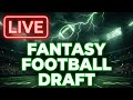 LIVE Fantasy Football Draft Talk for ROOKIE Season 2026