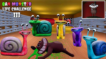 Ban Monster Life Challenge 3 Vs Red Monster Survival Chapter 2 - Gameplay Walkthrough (Android, iOS)