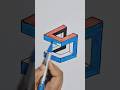 In this video tutorial, I’ll show you how to draw a very nice and easy 3D shape