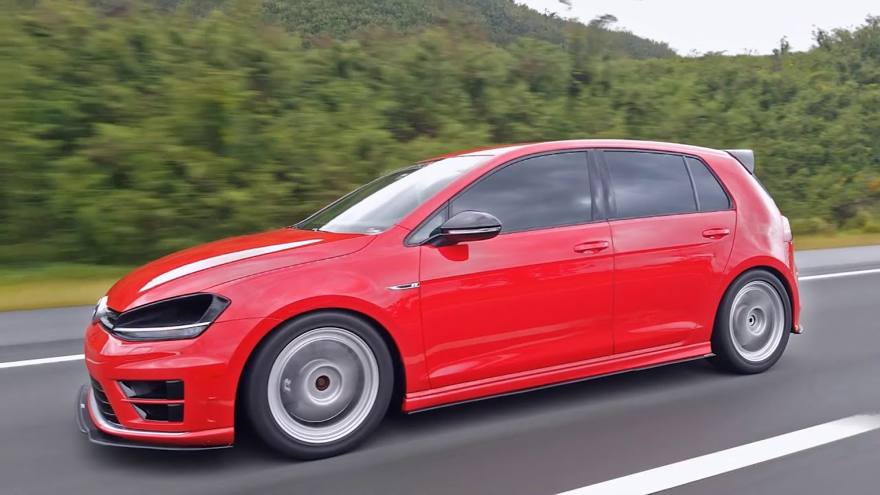Golf R 10 Second @ 1/4 Mile - YouTube