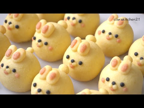 萌兔凤梨酥 | Bunny Pineapple Tart | clarakitchen21