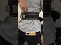 حزام رفع الاثقال ما يمنع الاصابة لكن بيعطي دعامة لمنطقة البطن في الاوزان الثقيلة حزام رفع اثقال 