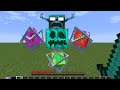 what if you create a WARDEN CRYSTAL GOLEM in MINECRAFT