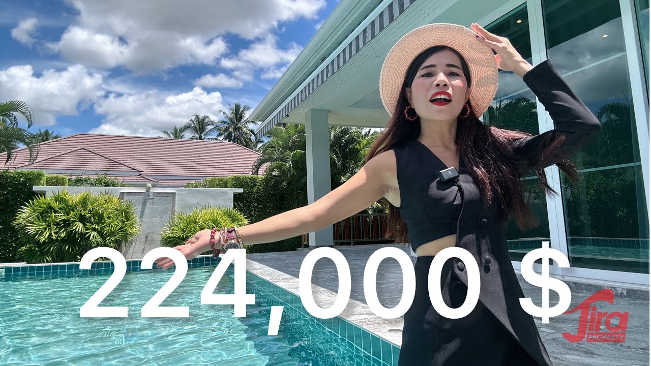 EP 277 Great Value 3 Bed Villa in Woodland Hua Hin Thailand