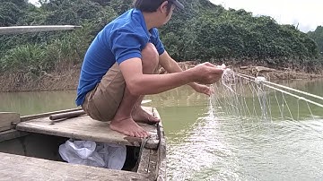 Net fishing - Test thử 3 tay lưới 10 phân cao 3,6m xem hiệu quả như thế nào