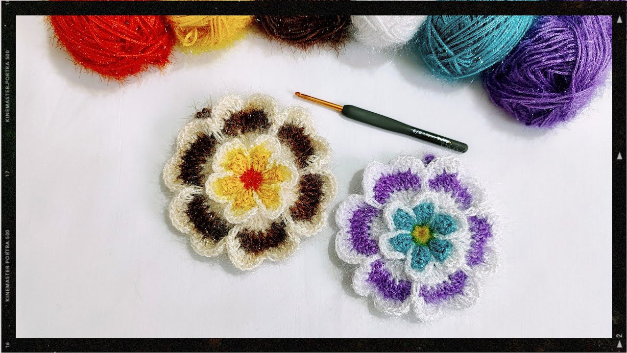 آموزش اسکاج بسیار زیبا و جذاب شکوفه بهاری