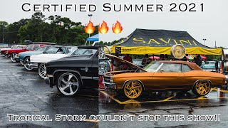 Certified Summer Car Show 2021 sponsored by Savini Wheels : Shot by Mach1Media