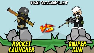 Sniper Vs Rocket Launcher Mini Militia Epic Gameplay 😱#3 screenshot 4