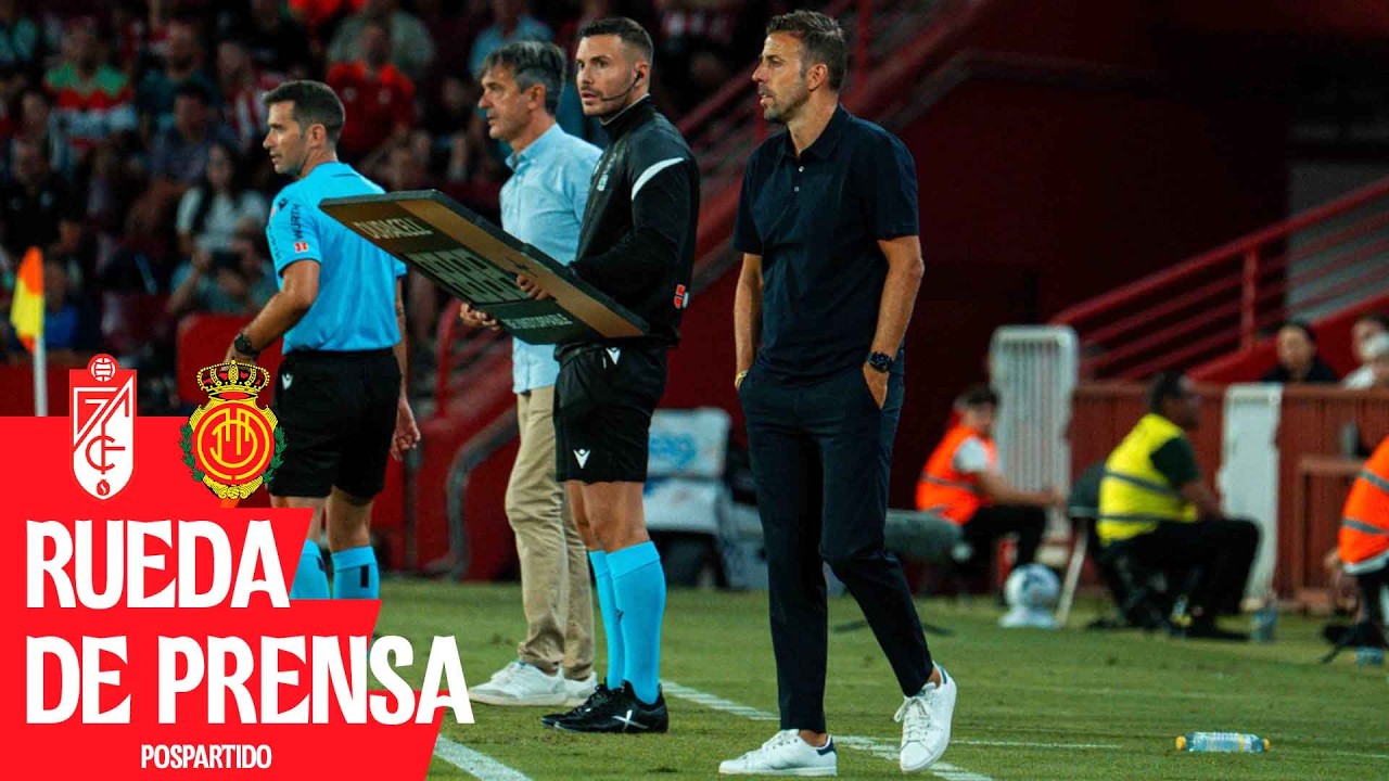 🗣️ Rueda de prensa pospartido J2 de Luis García | RCD Mallorca