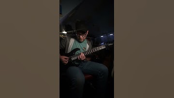 Blur Song 2 Played on a 7 String Guitar Full Mix No Vocal Original Key Big Shiny Tunes #shorts