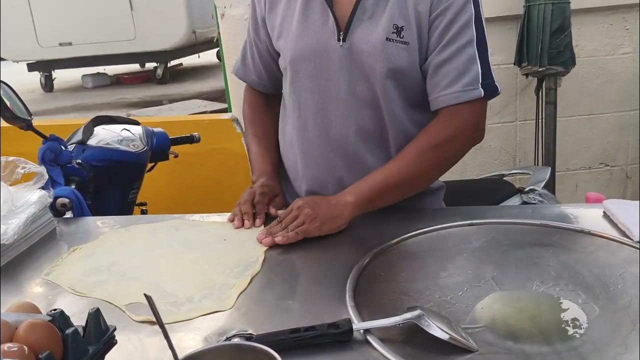 "Delicious Banana Roti Making in Pattaya, Thailand Irresistible Thai
