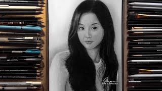 Drawing Kim Ji Won / Timelapse / Maw Bustamante