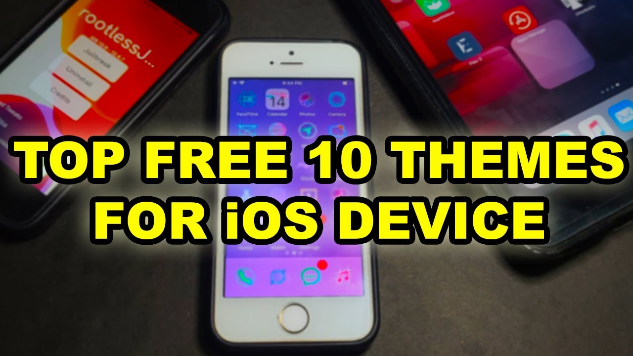 FREE THEMES FOR iOS12/iOS13/14 2020|BEST 10 THEMES | Free Cydia themes for iPhone/iPad 2020|