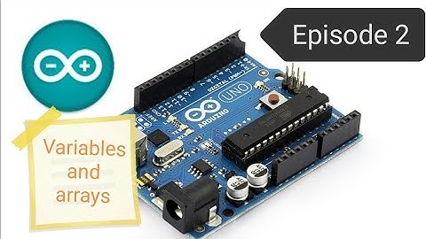 Variables and arrays with example in arduino. | Basics of arduino programming S01 E02.