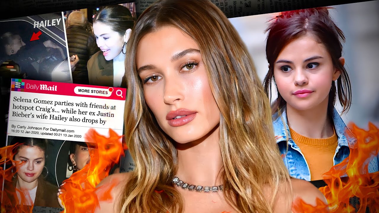 Предполагаемая ОДЕРЖИМОСТЬ Хейли Бибер Селеной Гомес