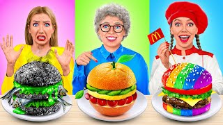 Кулинарный Челлендж: Я против Бабушки | Смешные ситуации с едой от Mega DO Challenge