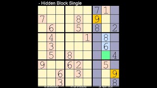 How to Solve Washington Times Sudoku Difficult  26 April, 2024