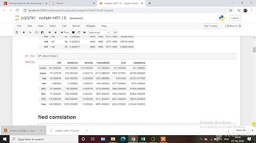 Machine Learning using Python - Project on predict the fish count by water density