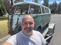 Picking up My Dream Bus. It's a 1965 split bus. #vwbus #vwcamper #vwlife #johnhasabus