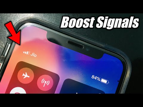 Como aumentar iPhone serviço de sinal || Fix BAIXA Networks em iPhones ????????????