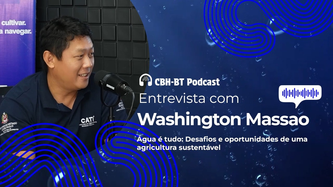 Washington Massao - Água é tudo: Desafios e oportunidades de uma agricultura sustentável