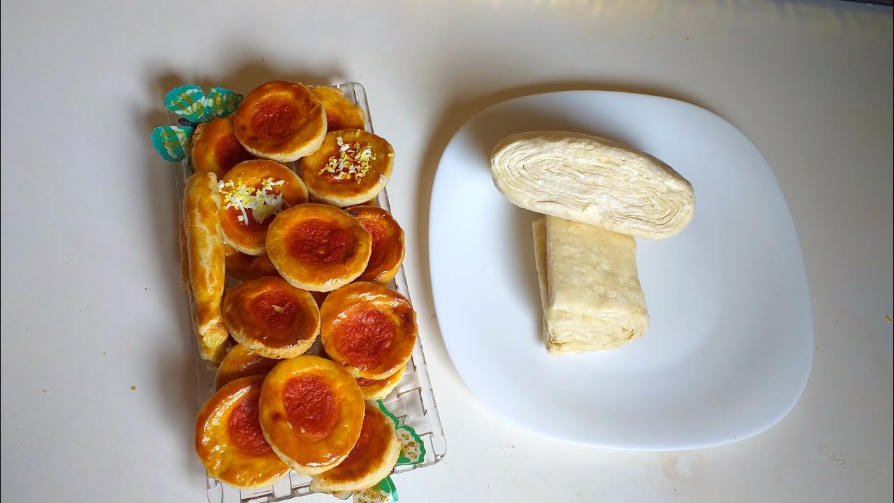 pâte feuilletée 🇩🇿   عجينة مُورّقة في دقائق