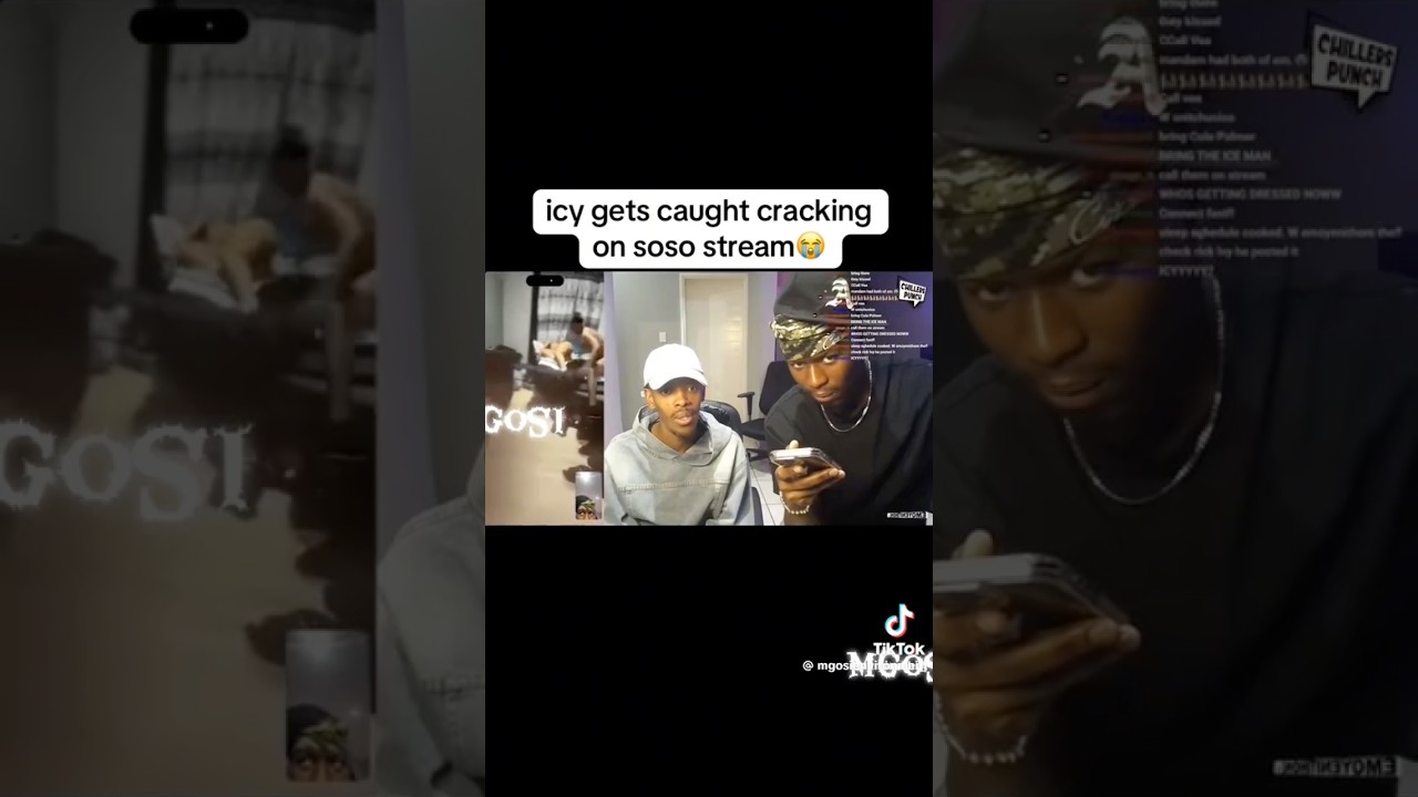 Icy cracking on IG Live