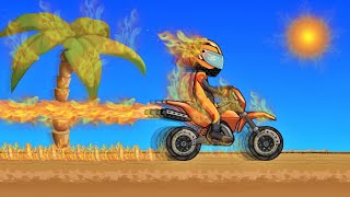 THE UNKNOWN POWER OF THE MOTOCROSS | HILL CLIMB RACING 2 screenshot 2