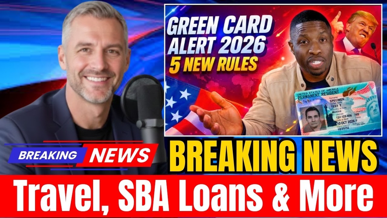 Green Card Holders ALERT: 5 Big Immigration Changes in 2026 (Travel, Loans & Benefits)