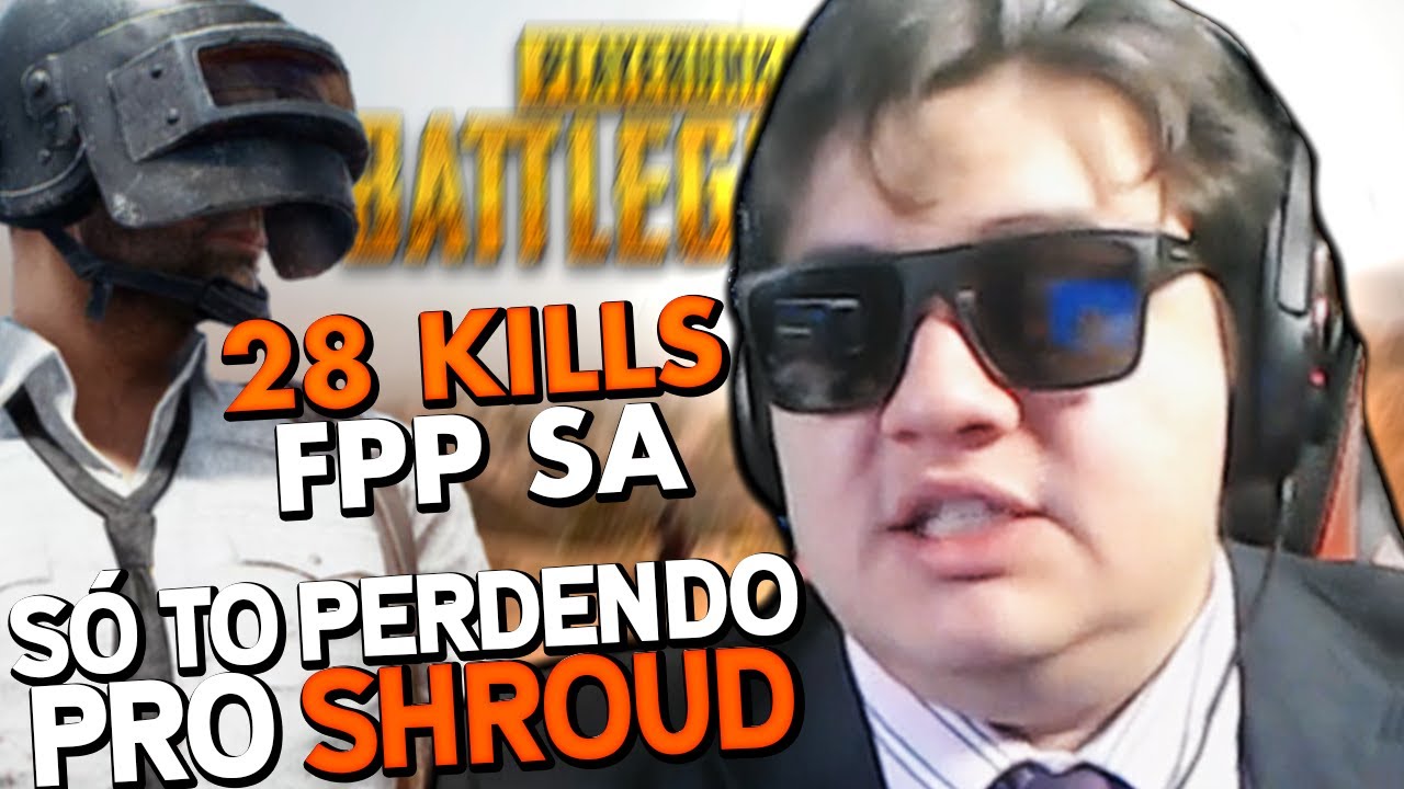 BURGAO E O RECORDE DO PUBG 28 KILLS FPP SA | CORTES do BURGAO