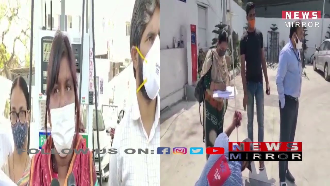 CHARMINAR CIVIL SUPPLY OFFICER IN JOINT OPERATION WITH LEGAL METROLOGY AND OIL COMPANY INSPECTED.