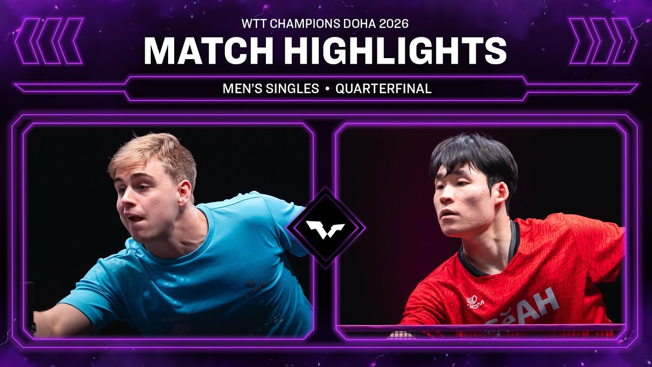 Truls Moregard vs Jang Woojin | MS QF | WTT Champions Doha 2026