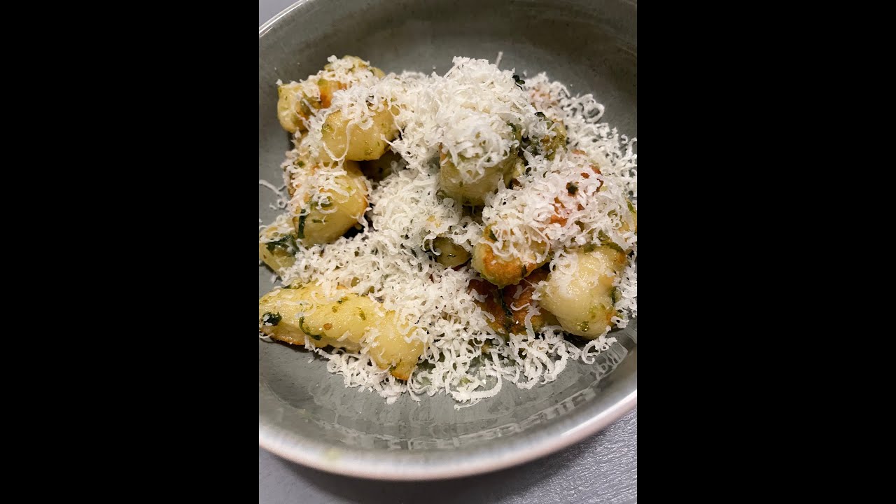 Ricotta Gnocchi with Walnut Pesto YouTube