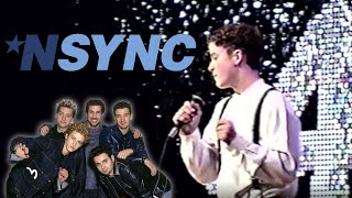 One of the Earliest *NSYNC Performances (1995) at the High School of Lance Bass