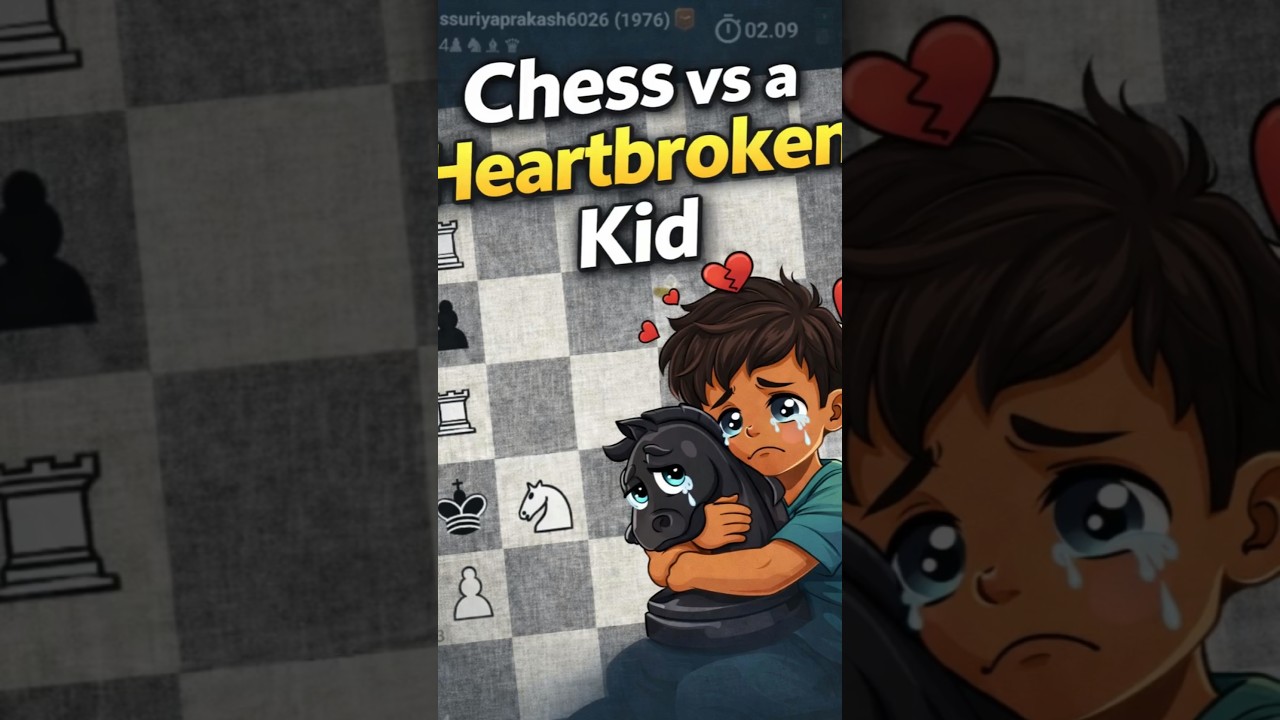 Chess vs a Heartbroken Kid from India 😂 