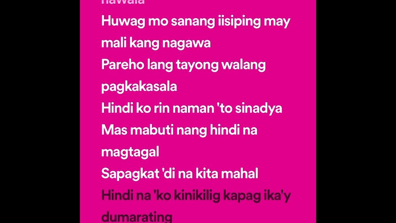 Wala Na Talaga Lyrics Parokya Ni Edgar YouTube wala-na-talaga-by-klarisse-de-guzman-karaoke-male-key-lower