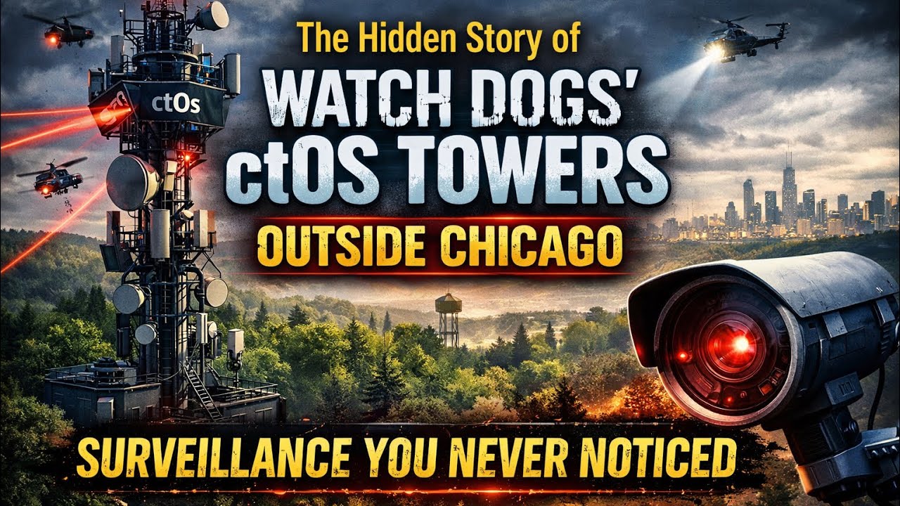 The Hidden Story of Watch Dogs’ ctOS Towers Outside Chicago ...