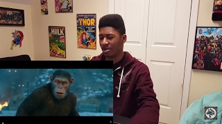 War for the planet of apes - trailer #3 reaction!!!