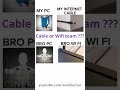 ARE YOU WiFi or Cable team ??? #pc #pcgamers #pcgaming #gamingpc #wifi