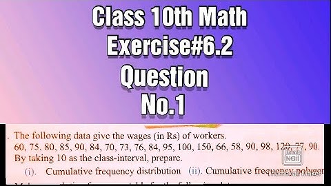 Commulative frequency distribution || Commulative frequency polygon || Ogive