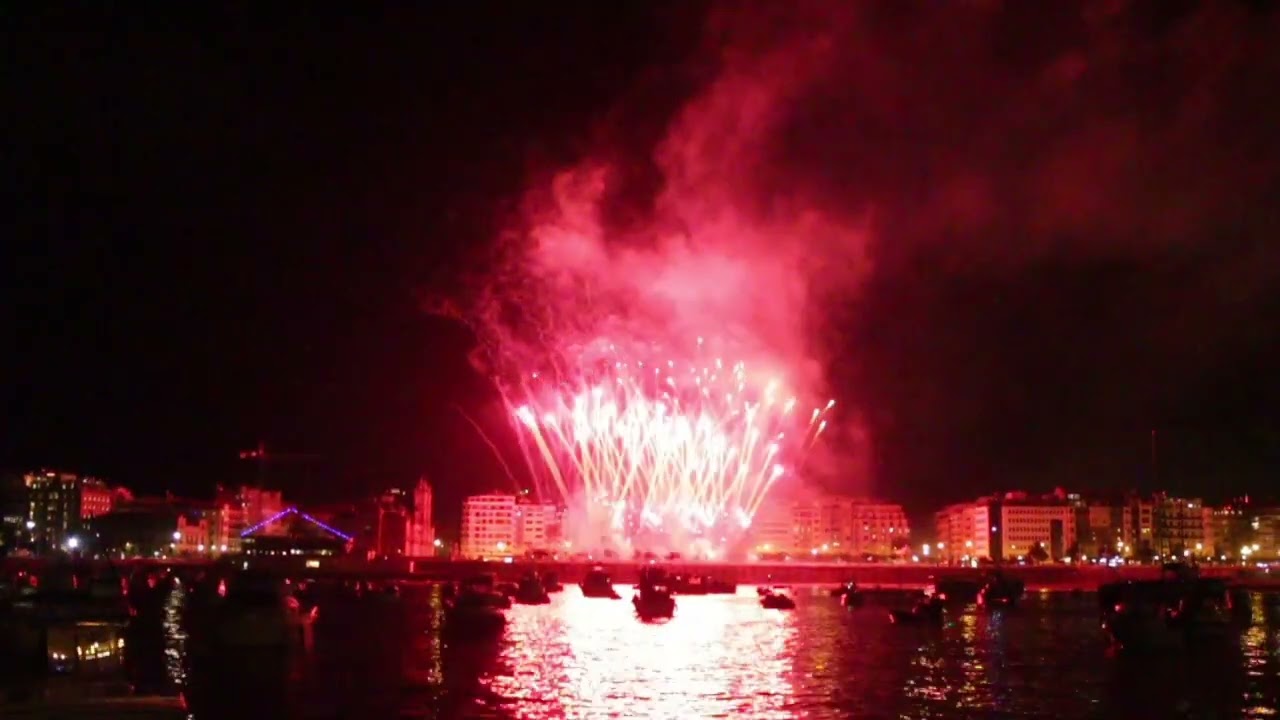 Pirotecnia Valenciana, Fuegos artificiales del 15 de agosto I Semana Grande Donostia